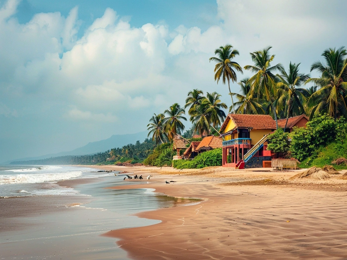 The tropical landscape of Goa
